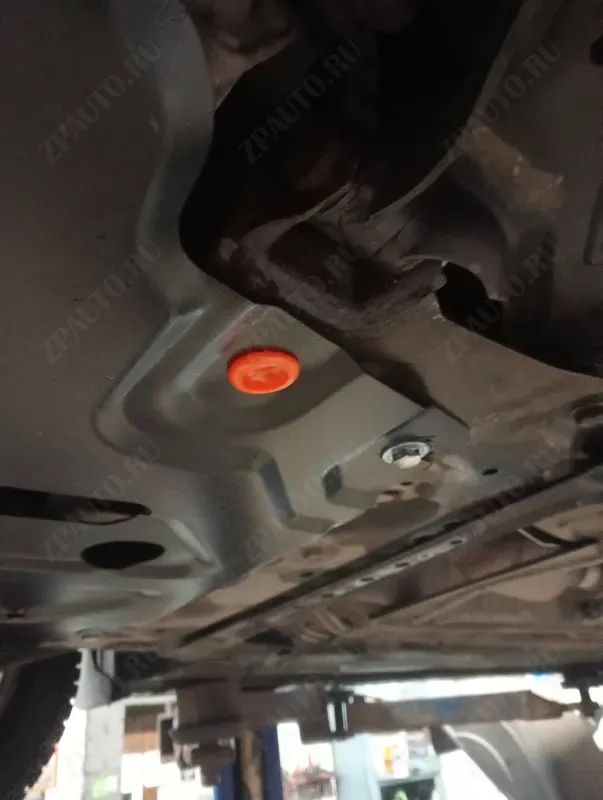 Защита  картера и КПП (увеличенная) Nissan Tiida (С11) 2007-2014 V-1,6 , ALFeco, сталь 2мм, арт. ALF1550st-1