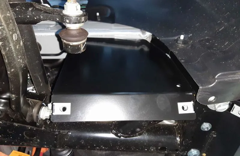 Защита Защита боковая передних арок для JAC e30X электро 2024 - V-AT FrontWD, Sheriff, сталь сталь 1,5 мм, арт. 28.6416