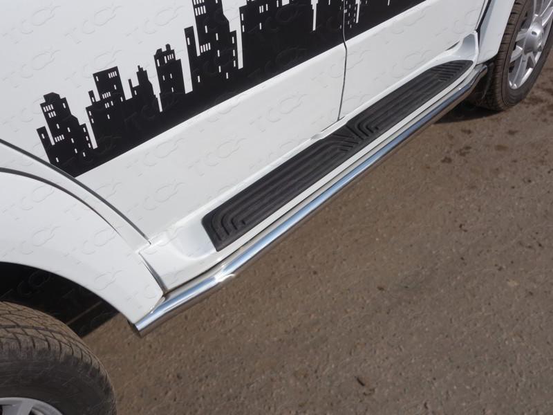 Защита порогов 60,3 мм для автомобиля UAZ Patriot 2014-, TCC Тюнинг UAZPATR2015-08