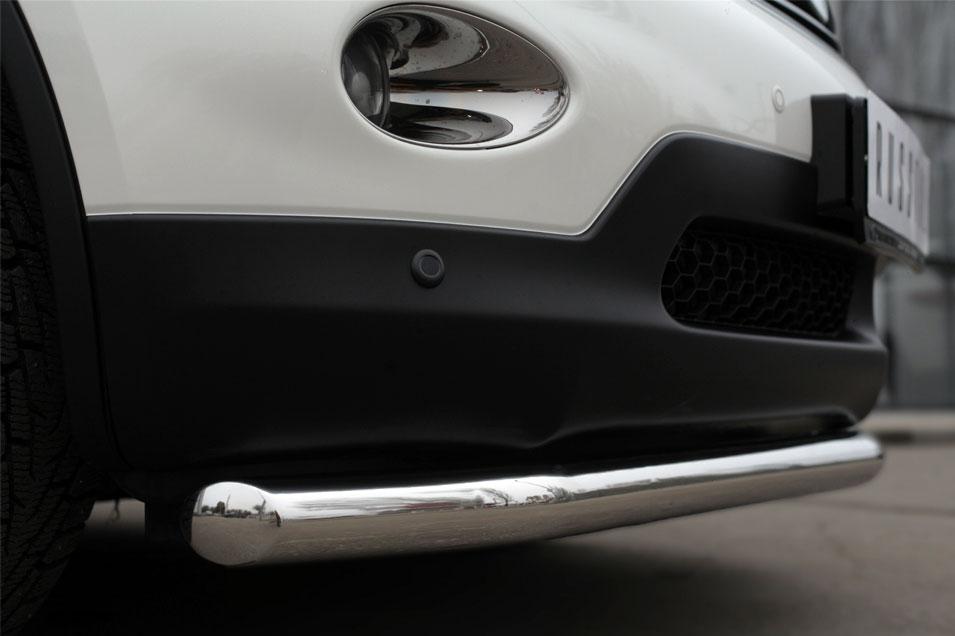 Защита переднего бампера d57 для Infiniti QX 50 2014-2016, Slitkoff IQXZ-001964