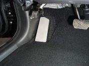 Накладка площадки левой ноги (лист алюминий 4мм) для автомобиля Geely Atlas PRO 2021- арт. GEELEATLP21-01
