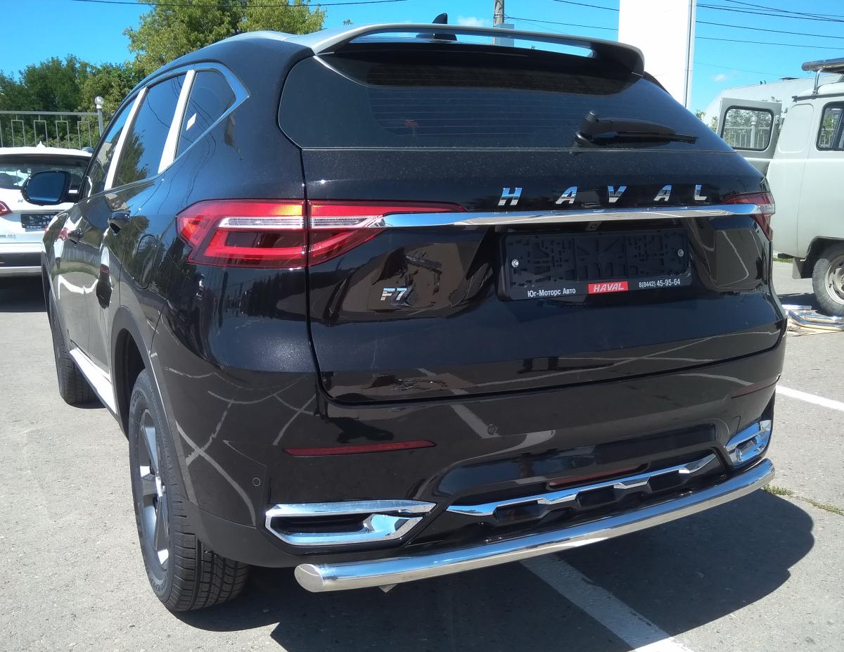 Защита заднего бампера   для автомобиля Haval F 7 2019. GWF7.19.11, Россия