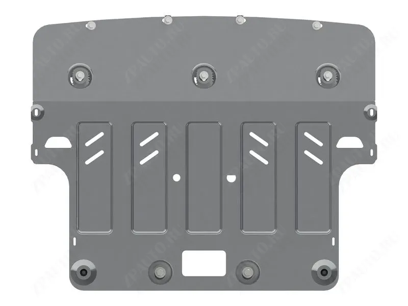 Защита картера для BMW 5 Series  2015 - 2017, V-2,8  АТ 2wd, Sheriff, алюминий 4 мм, арт. 03.3259