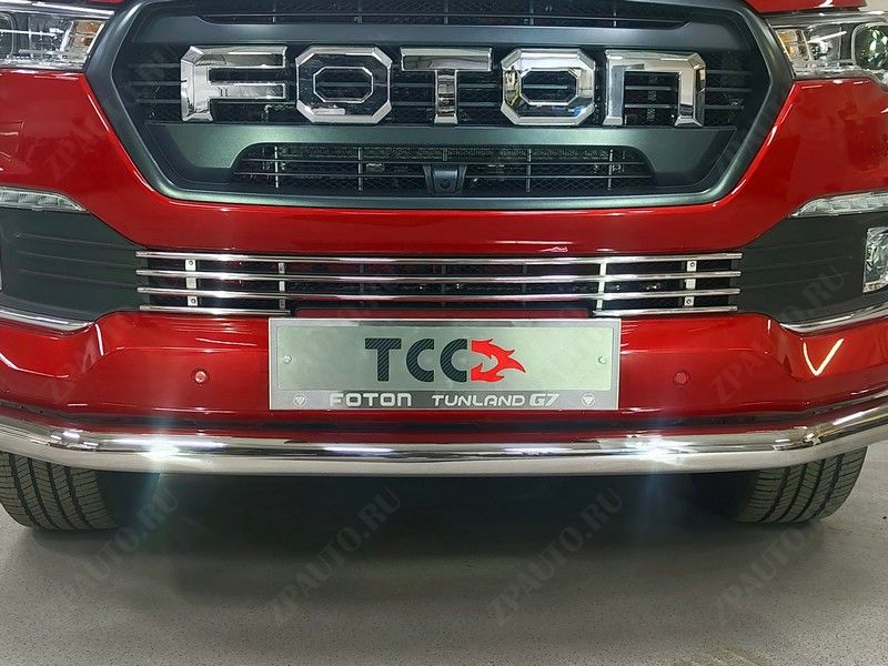 Решетка радиатора 12 мм Foton Tunland G7 2.0 Diesel АКПП 4WD 2024 арт. FOTTUNG724-21
