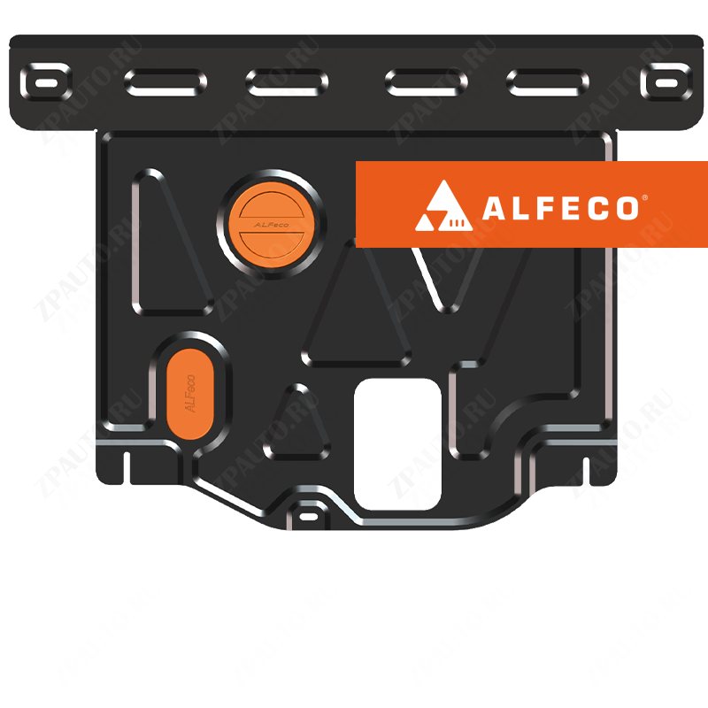 Защита  картера и КПП Kia Soul 2019-2022  V-all , ALFeco, сталь 1.5мм, арт. ALF1147st-1