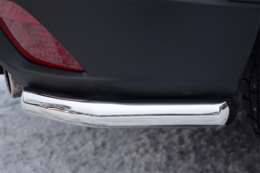 Защита заднего бампера уголки d42 для Mazda CX-5 2011, Руссталь M5Z-001141