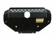 Защита радиатора, рулевых тяг стальная Motodor для Land Rover Discovery 4 2009-2014 (3 мм, сталь), 13210