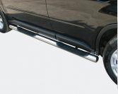 Пороги труба с проступью d76 для Mazda CX-5 2011, MCX5.13.93, Россия