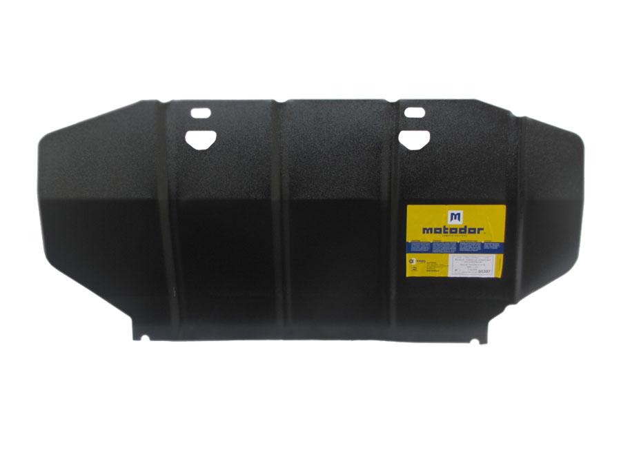 Защита двигателя, кпп стальная Motodor для Tagaz Tager 2008-2014 (2 мм, сталь), 05307