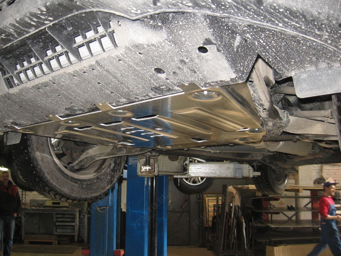 29.3342 Защита картера и КПП Ssang Yong Tivoli V-1,6 АТ 2 wd (2015-) (AL 4 мм)