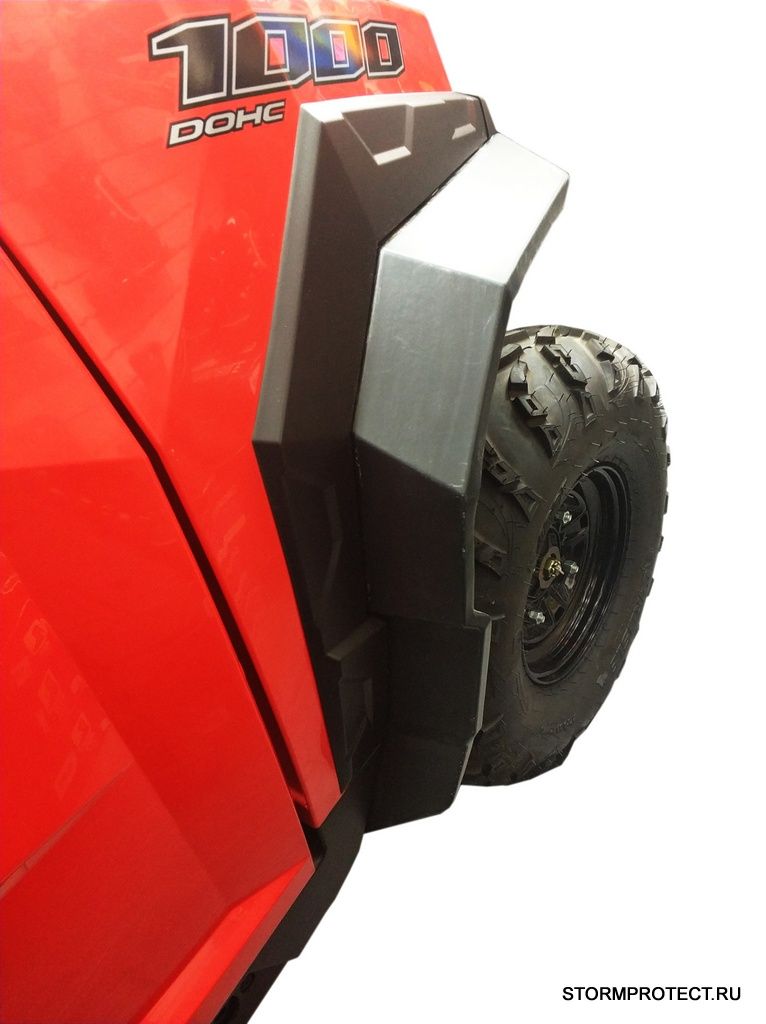 Расширители колесных арок для POLARIS General 2016-, STORM, арт. MP 0360