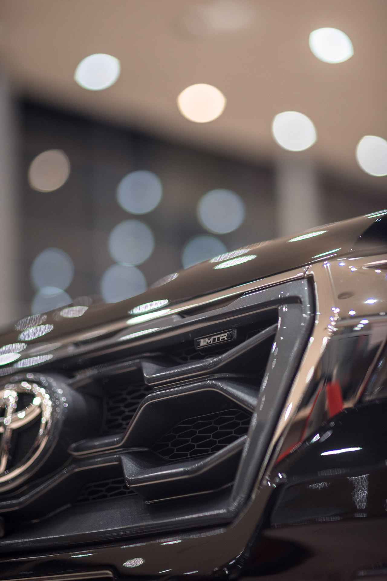 Решетка радиатора в сборе для Toyota Land Cruiser Prado 2017-2025, MTR, арт. MTR-J150-180304