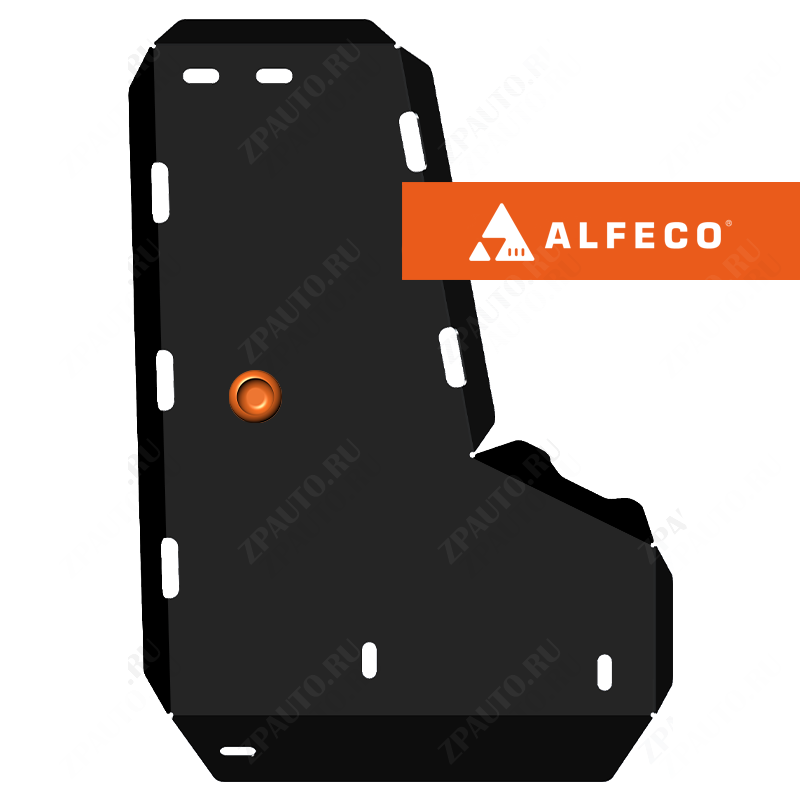 Защита  топливного бака ( правая сторона) Mazda CX-5 2012- V-all 4WD , ALFeco, сталь 2мм, арт. ALF13202st