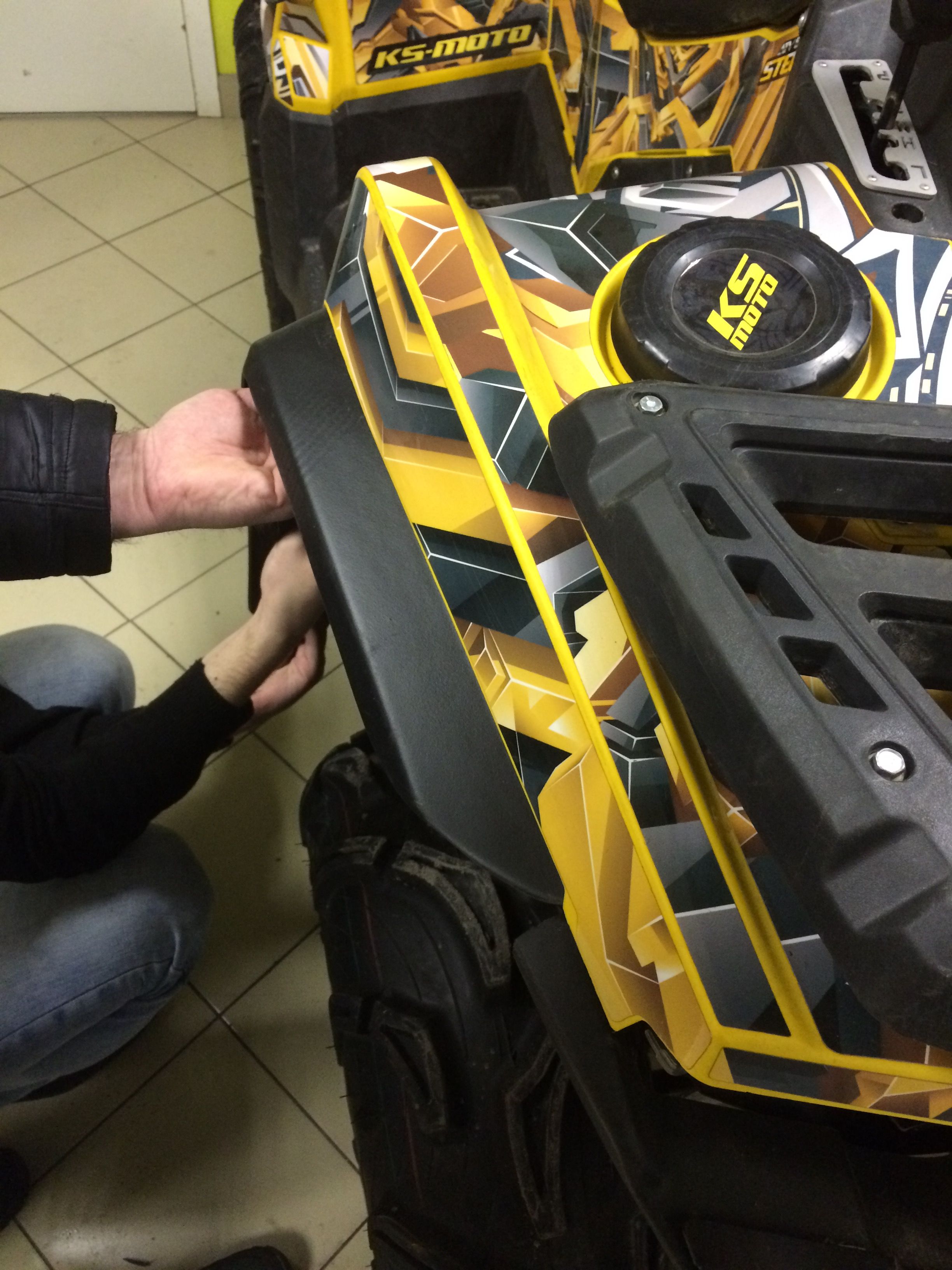 Расширители колесных арок для STELS Guepard  2014 -, STORM, арт. MP 0211