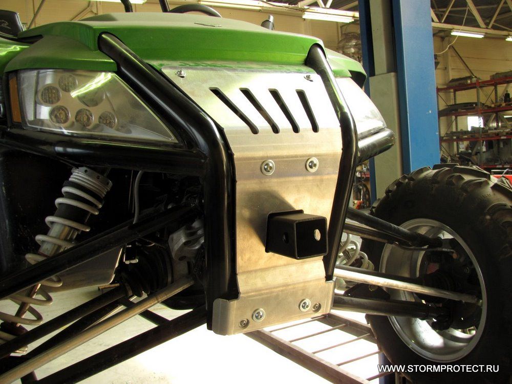 Защита бампера для ARCTIC CAT WildCat 2012-, алюминий 4 мм, STORM, арт. 2264