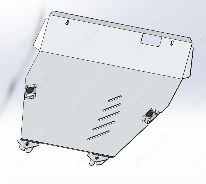 Защита картера и КПП для ACURA MDX  2006 - 2013, V-3.7, Sheriff, сталь 2,5 мм, арт. 09.1109