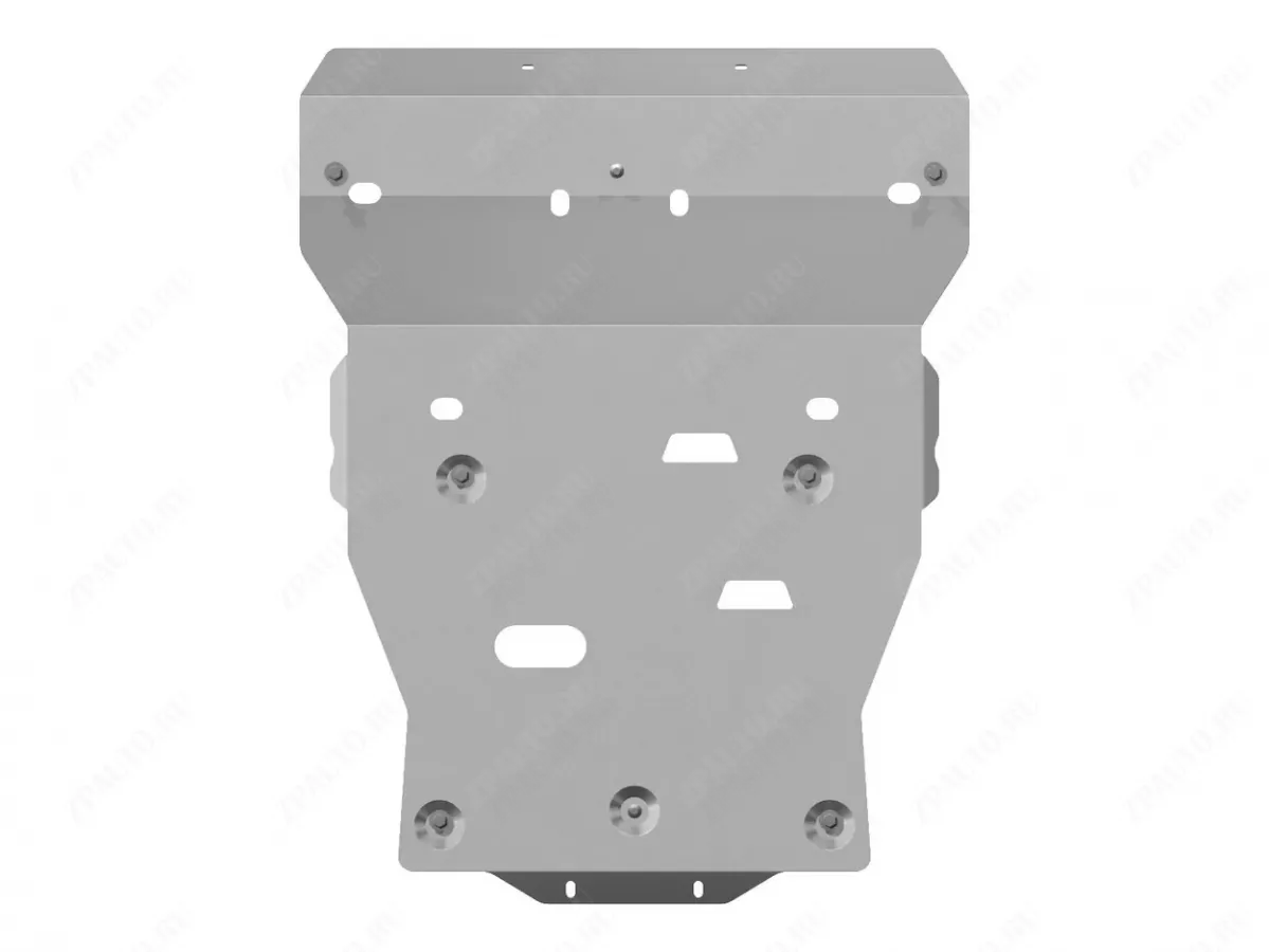 Защита картера для LEXUS LS460 (LS460h L, LS600h L)  2006 - 2011, V-4,6 AWD, Sheriff, алюминий 5 мм, арт. 24.1566 CP