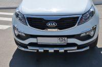 Защита переднего бампера G для автомобиля KIA Sportage 2010, Россия KSP.10.05