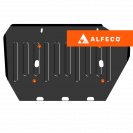 GAC GS4 2025- V-1,5T FWD защита топливного бака, ALFeco, сталь, 2 мм, арт. ALF4910st