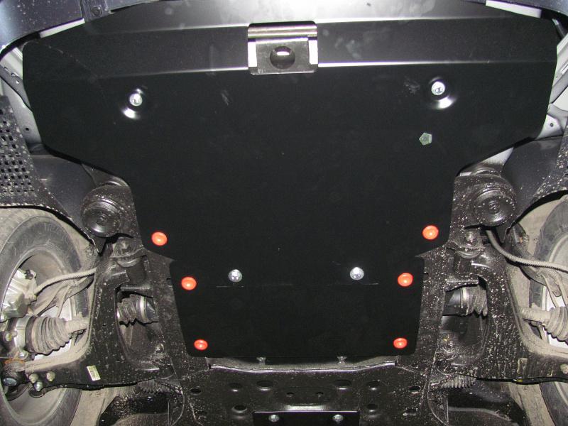 Защита картера для SSANG  YONG Stavic  2013 - 2019, V-2,2 TD АТ, Sheriff, сталь 2,5 мм, арт. 29.2508