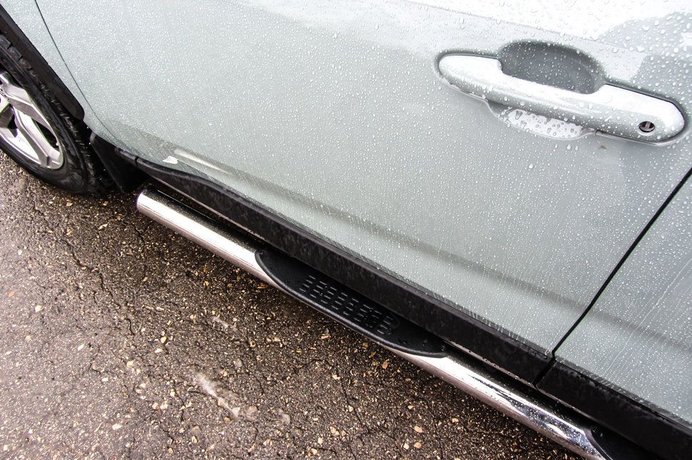 Защита порогов d76 с проступями Toyota Rav-4 (2018-2023) , Slitkoff, арт. TR419-003