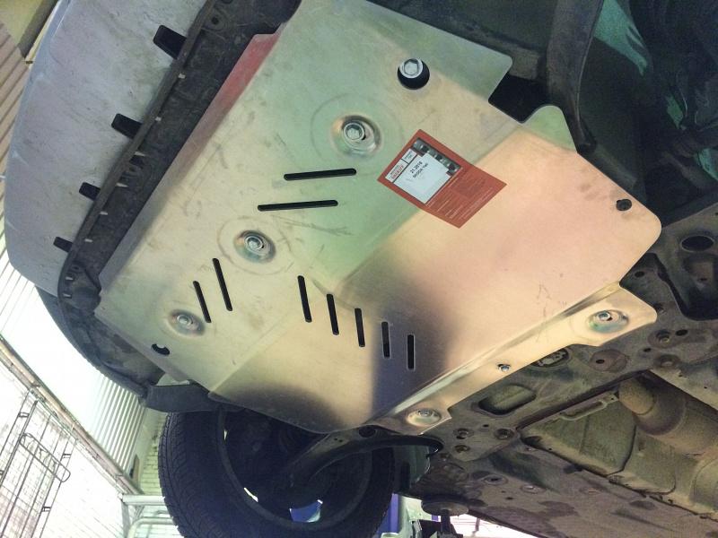 Защита картера и КПП для SKODA Yeti  2011 - 2018, V-1.2TSI MT, Sheriff, алюминий 5 мм, арт. 21.2616