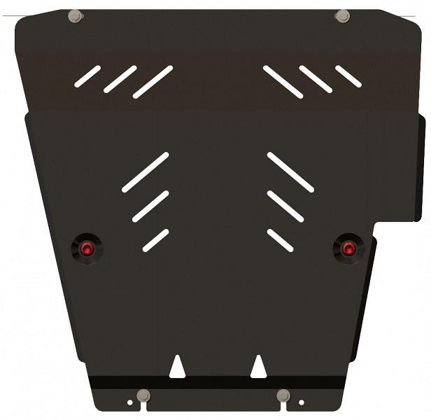 Защита картера и КПП для NISSAN Tiida  2004 - 2014, V-1,5; 1,6; 1,8, Sheriff, сталь 2,0 мм, арт. 15.1255