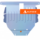 Toyota Corolla Fielder  (E140) 2007-2012 V-1,5 FWD защита картера и КПП, ALFeco, алюминий, 4 мм, арт. ALF2406al-5