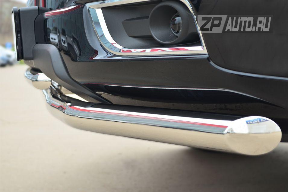 Защита переднего бампера d57/d42 для Chevrolet TrailBlazer 2013, Slitkoff CTRZ-001505