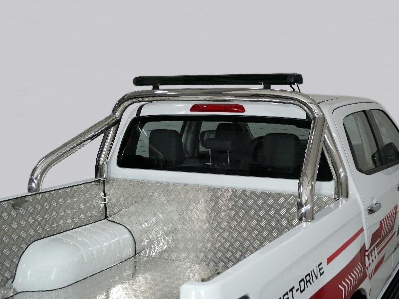 Защита кузова 76,1 мм со светодиодной фарой для автомобиля Isuzu D-MAX 3.0D 2019-,TCC Тюнинг ,арт. ISDMAX19-29