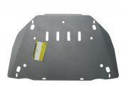 Защита двигателя, кпп алюминиевая Motodor для Cadillac CTS 2008-2014 (5 мм, алюминий), 33504