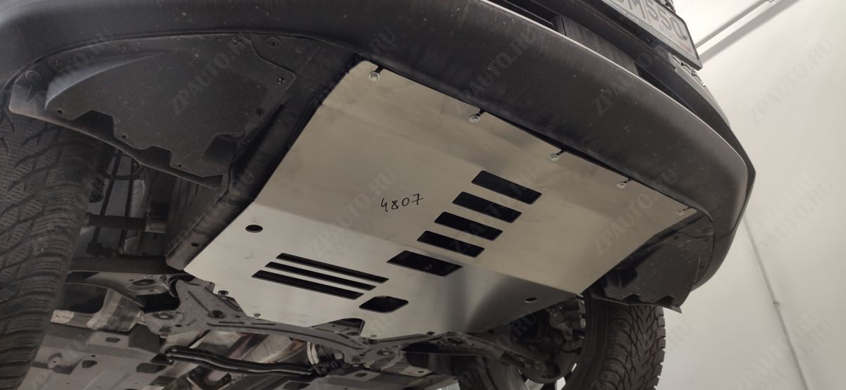 48.07ABC Защита картера ДВС и КПП CHANGAN UNI-T, (2020-) (Алюминий 4мм)