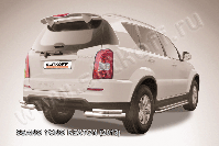 Уголки d76+d42 двойные SsangYong Rexton (2012-2017) , Slitkoff, арт. SSRN010