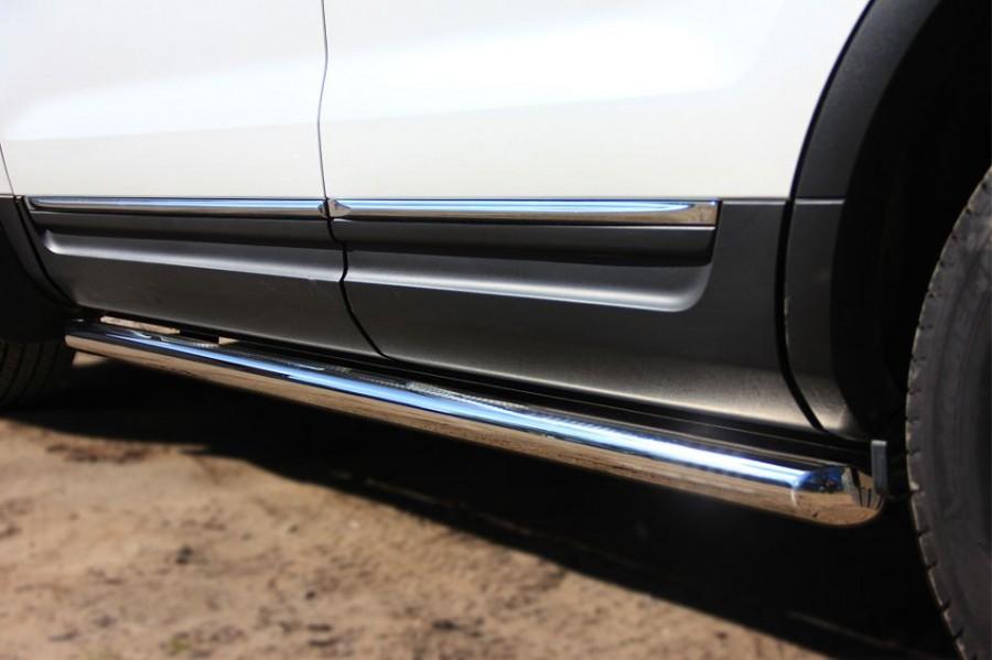Пороги труба d57 вариант 1 для Ford Explorer 2012, Slitkoff FET-001312