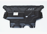 Защита  картера и кпп для Volkswagen Tiguan (Mk2) 2017-  V-all , ALFeco, сталь 2мм, арт. ALF2644st-1
