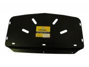 Защита двигателя, радиатора стальная Motodor для BMW 3er Е46 1998-2001 (2 мм, сталь), 00212