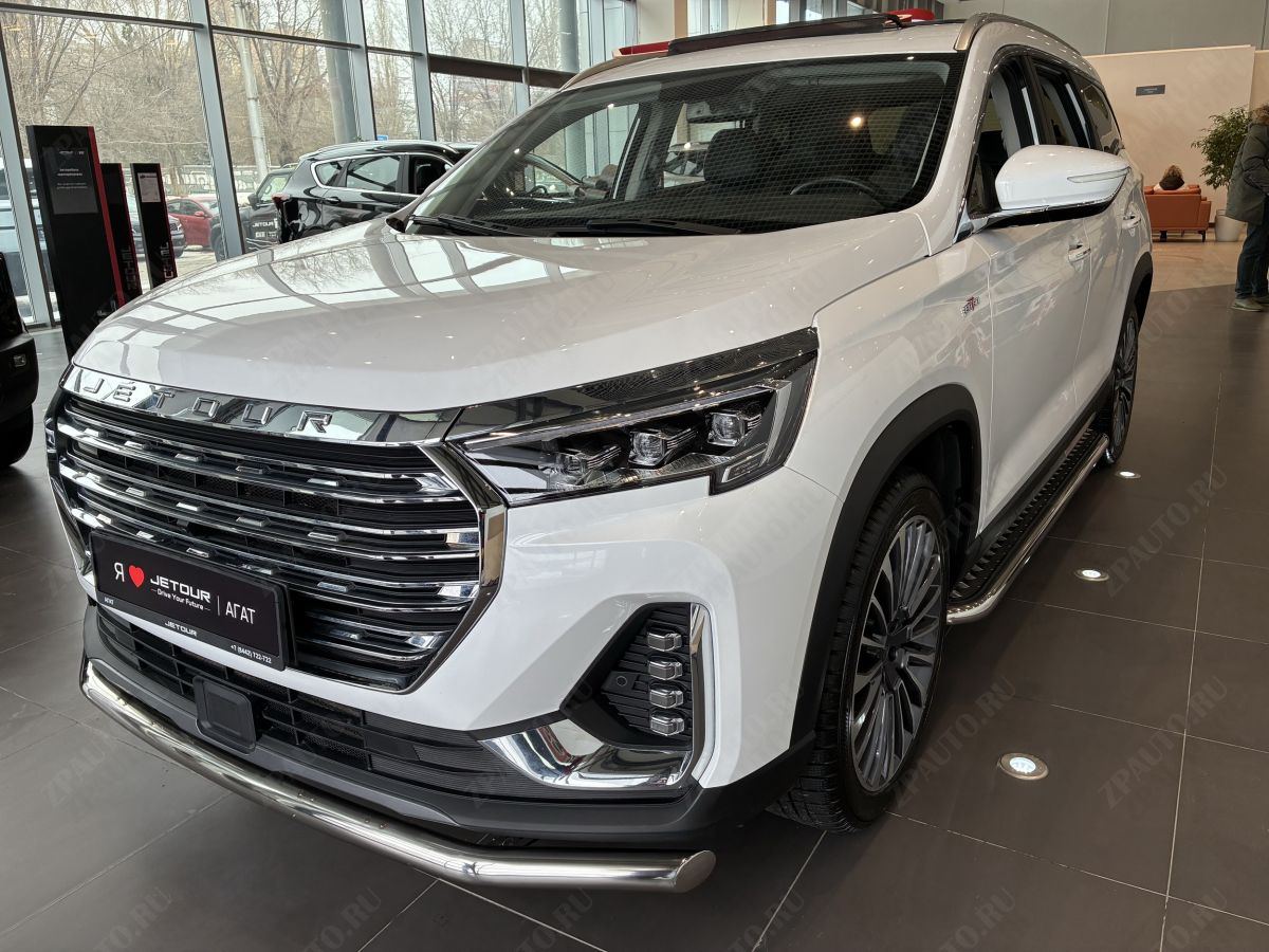 Защита переднего бампера  для автомобиля JETOUR X90 Plus 2022 арт. JET.X90+.22.02