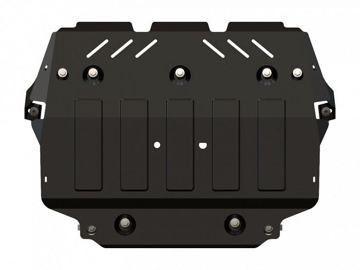 Алюминиевая защита картера и КПП на Chrysler PT Cruiser, алюминий 5 мм, Sheriff (Шериф) 04.0656