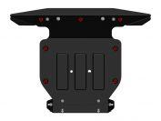 Защита картера для VOLKSWAGEN Touareg  2014 - 2018, V-3.0 TDI, 3.6 FSI, Sheriff, сталь 3 мм, арт. 26.3611