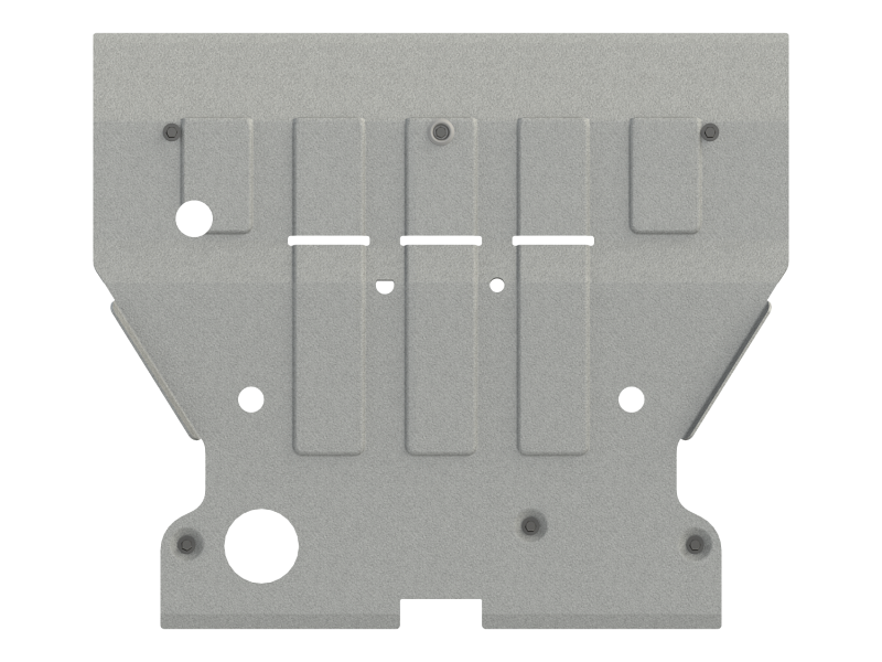 Защита картера для PORSCHE Cayenne S  2018 -, V-2.9T AT 4WD , Sheriff, алюминий 4 мм, арт. 35.4378