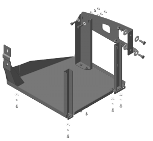 Защиты Грузовые Motodor (Воздушный фильтр), 4 мм, Сталь для Mercedes-benz Actros 2002-2008 арт. 21217