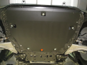 Защита  картера и кпп для Range Rover Evoque 2011-2018  V-all , ALFeco, сталь 2мм, арт. ALF3804st