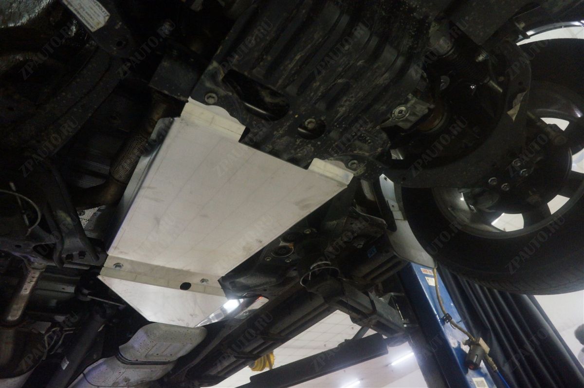 04.18ABC ЗАЩИТА АКПП+РК CHEVROLET TRAIL BLAZER V-2.8TD, (2012-2016) 2 Ч. (АЛЮМИНИЙ 4 ММ)