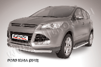 Защита переднего бампера d76 Ford Kuga (2012-2016) , Slitkoff, арт. FKG13-002