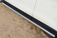 Пороги труба d63 вариант 3 для Subaru Forester 2013, Руссталь SUFT-0015993