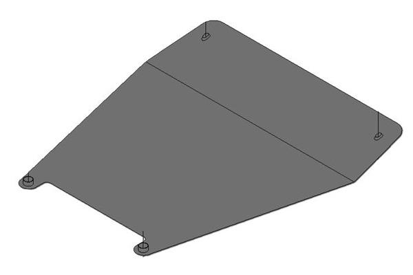 Защита картера Alfeco для Subaru Forester III 2008- (сталь) малая, ALF.22.17 st