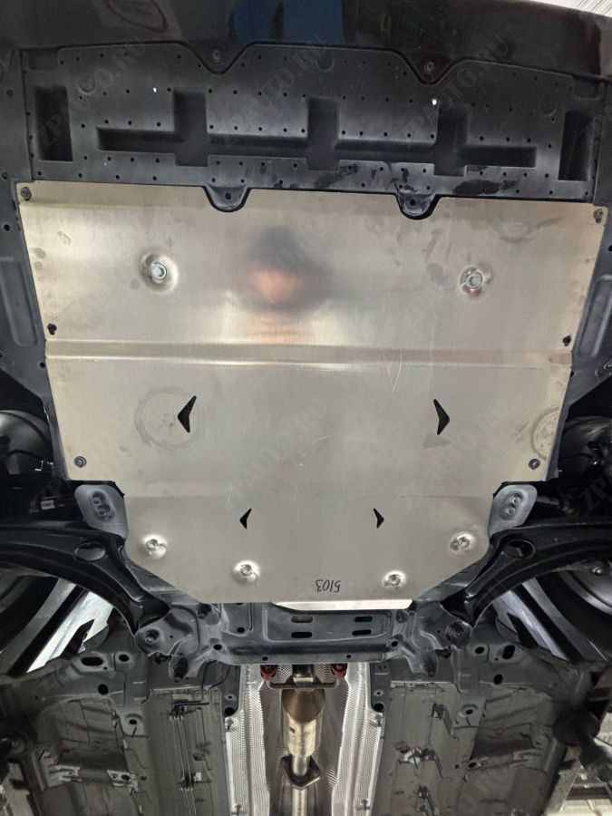 51.03ABC Защита картера двигателя и КПП GAC Empow V-1.5 (2025-) (Алюминий 4 мм)