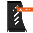 Защита  редуктора заднего моста Renault Koleos II 2016-2020 V-all , ALFeco, сталь 2мм, арт. ALF1541st-4