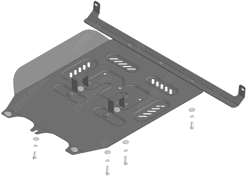 Защита стальная Мотодор (Двигатель, Коробка переключения передач), 2 мм,  Dongfeng K39  2023- арт. 78611