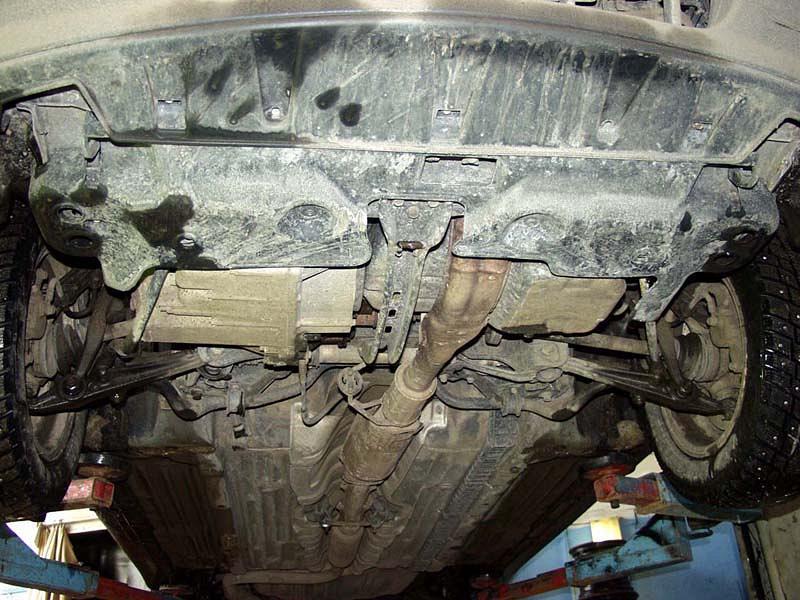19.0139 Защита картера и КПП Rover 600 RH V-1,8;2,0 (1993-1999) (сталь 2,0 мм)